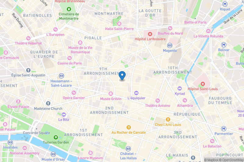 L'Atelier 9 - Open Street Map